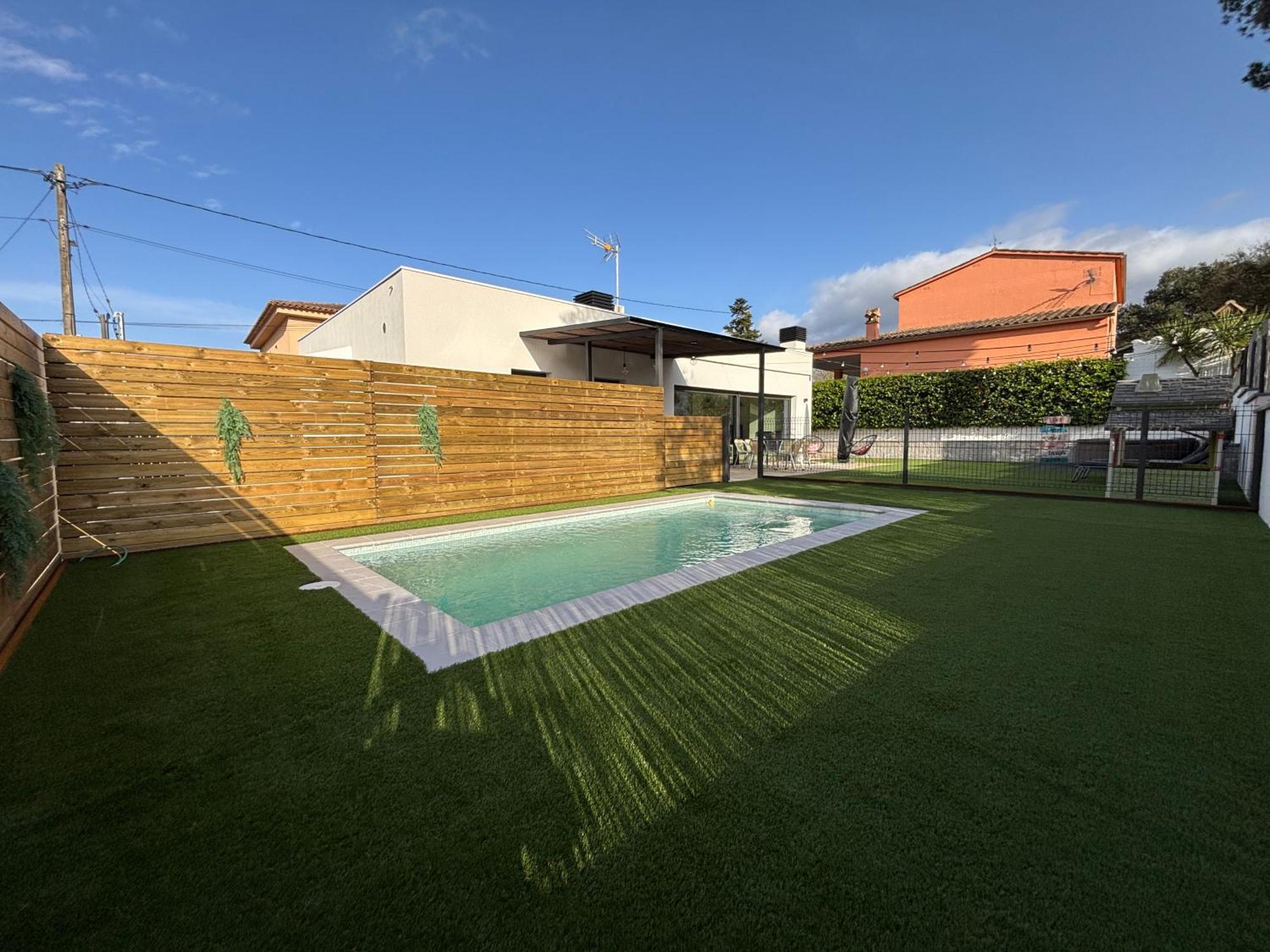 Espectacular Casa En Llagostera - Costa Brava, Con Piscina Eksteriør bilde